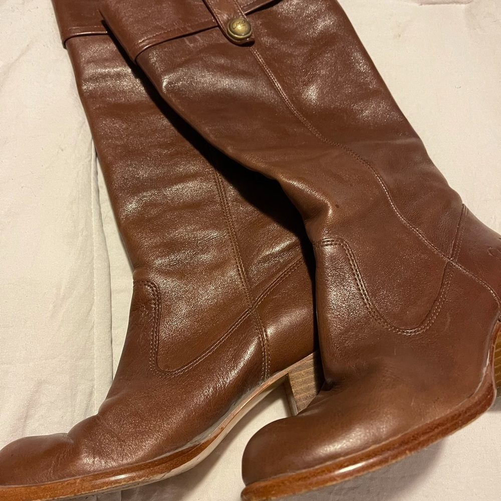 Coach Tall leather boots